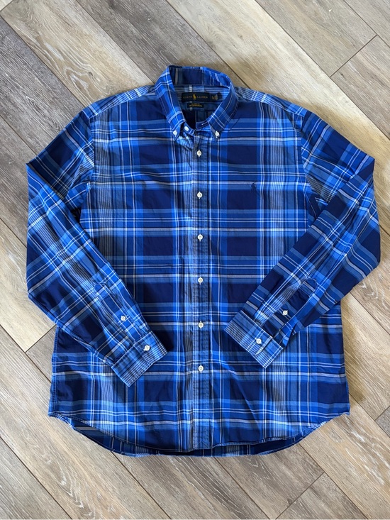 Ralph Lauren Other - Ralph Lauren Blue Multi-Plaid Button-Down Shirt